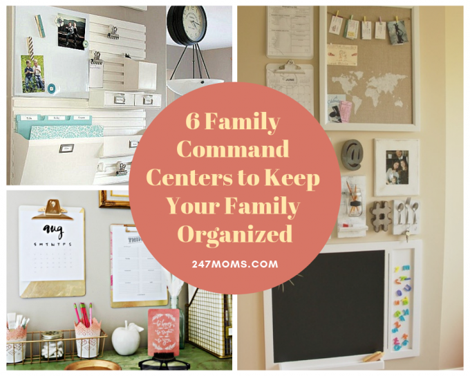 Get Ahead This School Year with These 6 Organization Hacks 6 Family Command Centers to Keep Your Family Organized 680x544 1 - Get Ahead This School Year with These 6 Organization Hacks